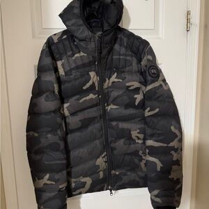 Men's Black Camo Jacket
